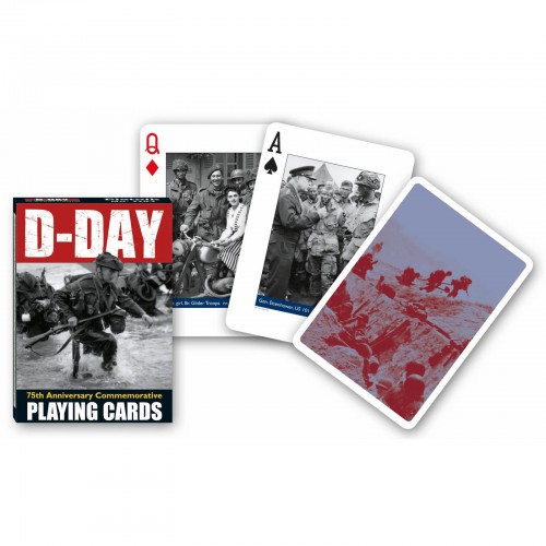 Carti de joc de colectie, Piatnik, cu tema "D Day" Carti de joc de colectie, Piatnik, cu tema "D Day"